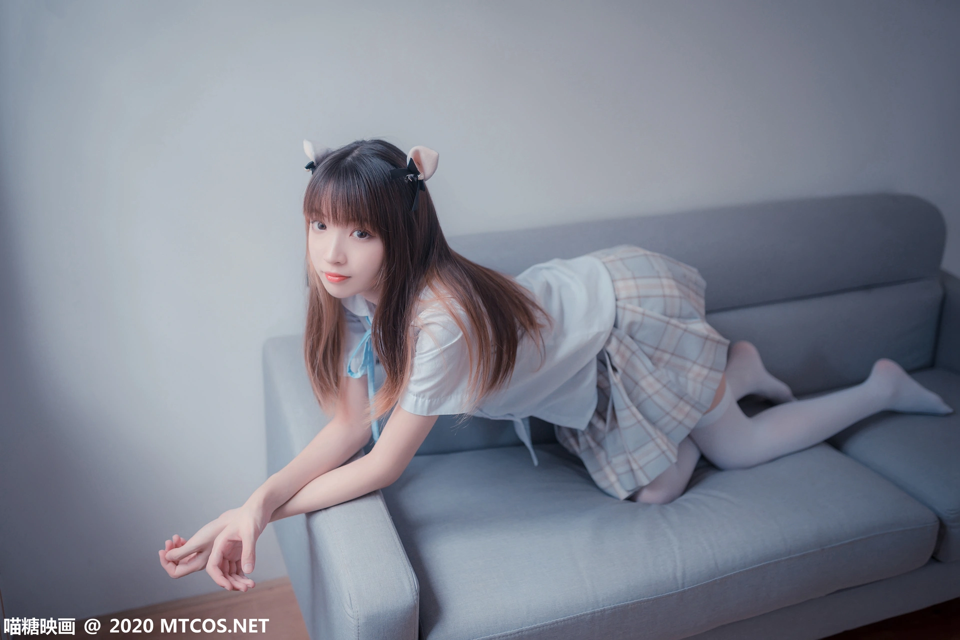 喵糖映画 - JKL.019 猫耳JK制服 3